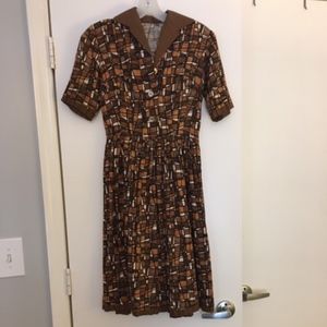 Vintage Brown Dress